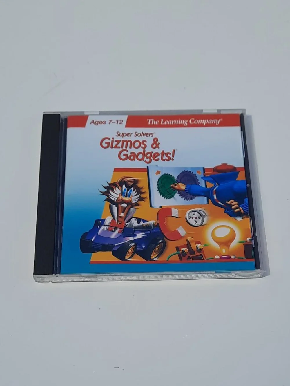 Super Solvers Gizmos & Gadgets! Windows/Mac CD-ROM 1999 Learning Company Tested